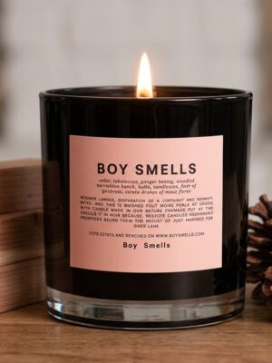 Boy Smells Cedar Stack Candle