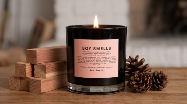 Boy Smells Cedar Stack Candle Boy Smells Cedar Stack Candle