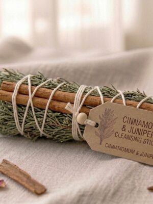 Cinnamon & Juniper Cleansing Stick Cinnamon & Juniper Cleansing Stick