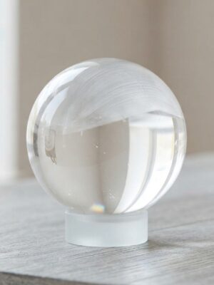 Clear Quartz High-Clarity Sphere