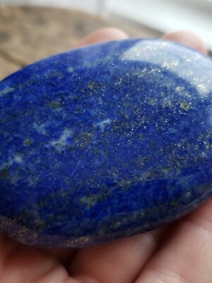 Deep Blue Lapis Lazuli Palm Stone