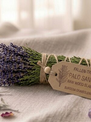Dried Lavender & Cedar Smudge Bundle