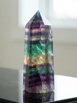 Fluorite Rainbow Prism Obelisk