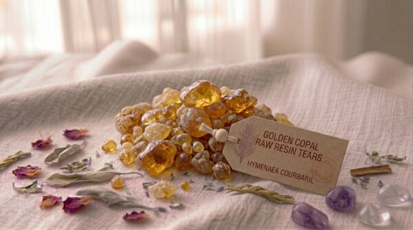 Golden Copal Raw Resin Tears