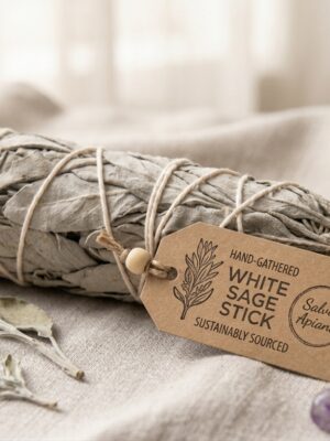 Hand-Gathered White Sage Stick