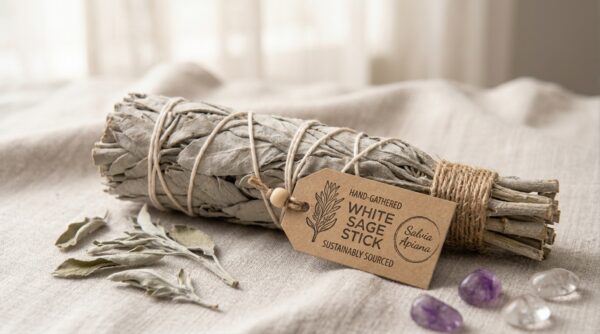 Hand-Gathered White Sage Stick