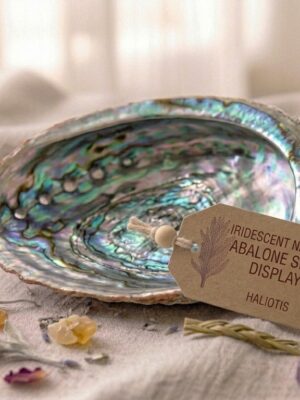 Iridescent Natural Abalone Shell Display Iridescent Natural Abalone Shell Display