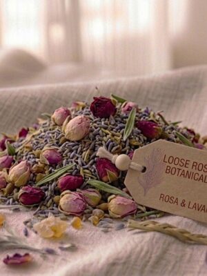 Loose Rose & Lavender Botanical Smudge Mix Loose Rose & Lavender Botanical Smudge Mix