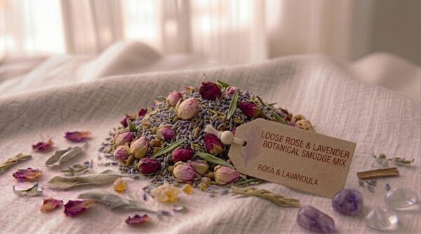 Loose Rose & Lavender Botanical Smudge Mix