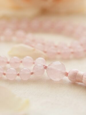 Rose Quartz Heart-Chakra Mala